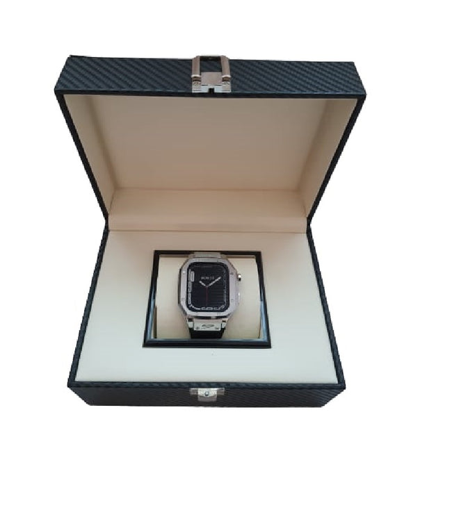 Apple Watch Case - Stainless Steel with Diamonds