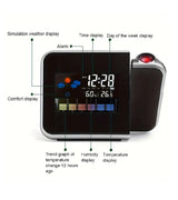 Projection Alarm Clock and Weather station